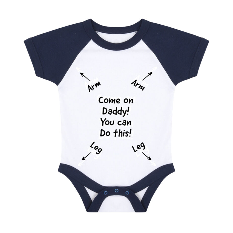 Come-On-Daddy-You-Can-Do-This-White-and-Navy-Baby-Grow