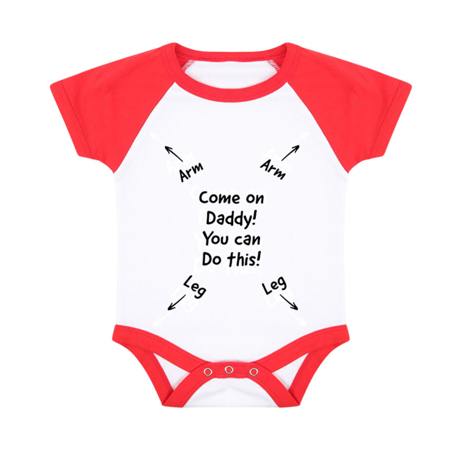 Come-On-Daddy-You-Can-Do-This-White-and-Red-Baby-Grow