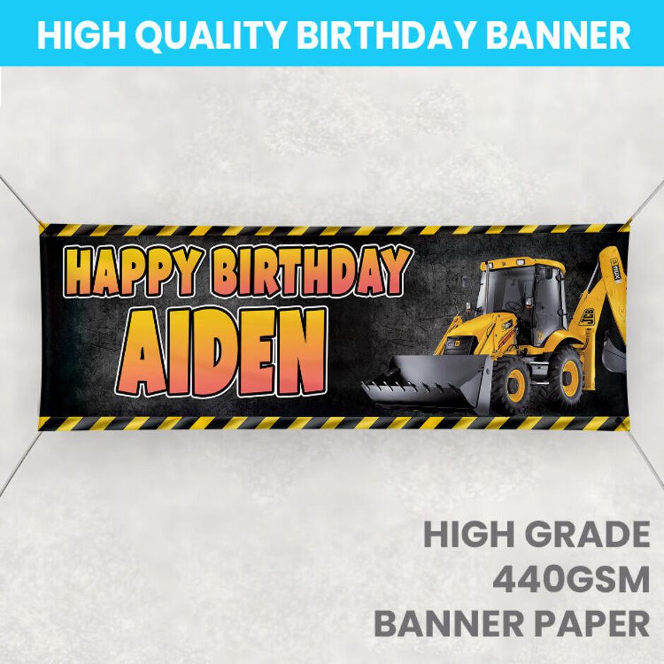 Personalised-Digger-Birthday-Banner-Example