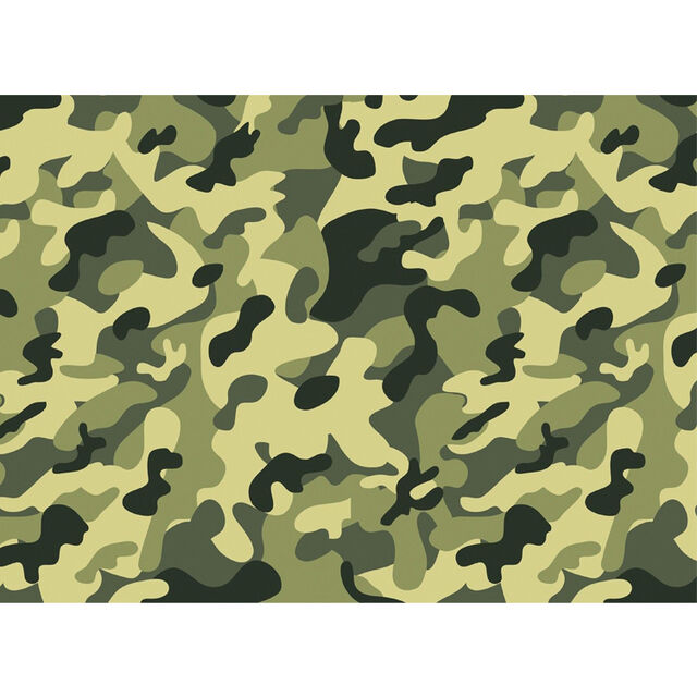 Army Camouflage (Rectangle Cake Topper)