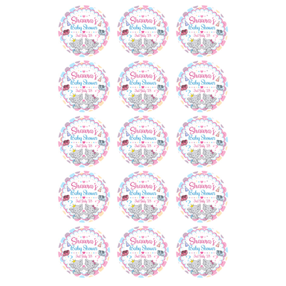 Boy-or-Girl--Gender-Reveal-Personalised-Round-Edible-Baby-Shower-Cup-Cake-Toppers-Main