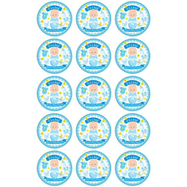 It's a Boy (Cupcake Toppers)