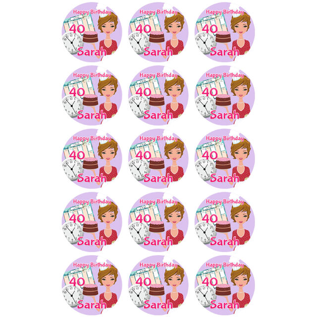 Baker (Cupcake Toppers)