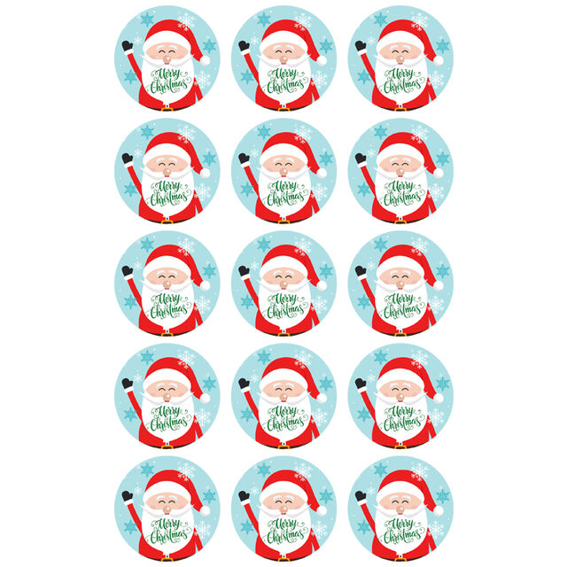 Merry Christmas (Cupcake Toppers)