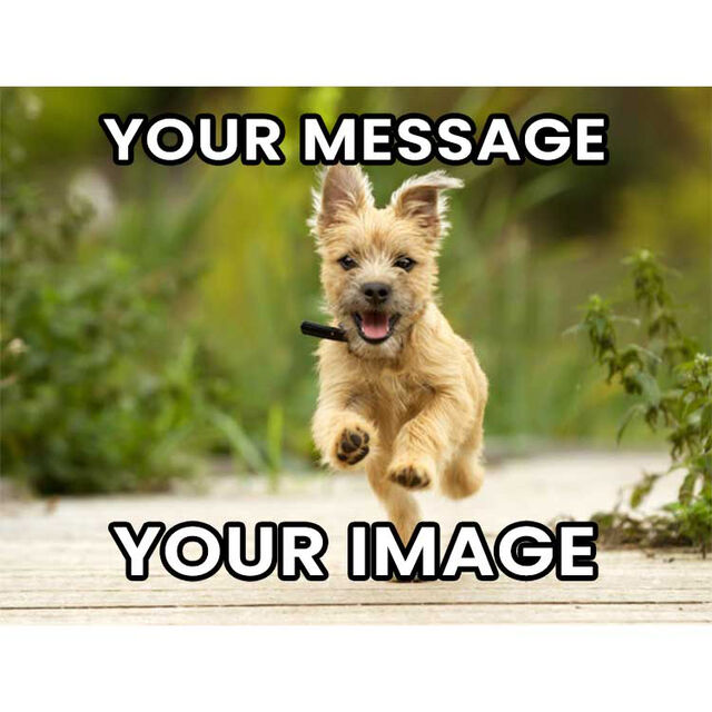 Custom Design (Rectangle Cake Topper)