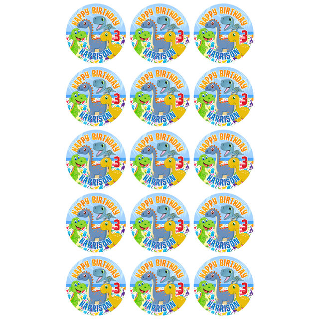 Dinosaurs (Cupcake Toppers)