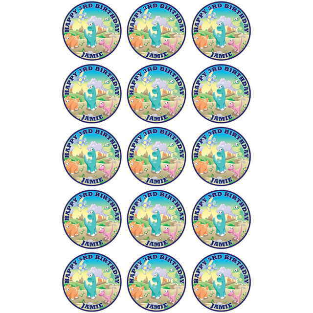 Dinosaurs (Cupcake Toppers)