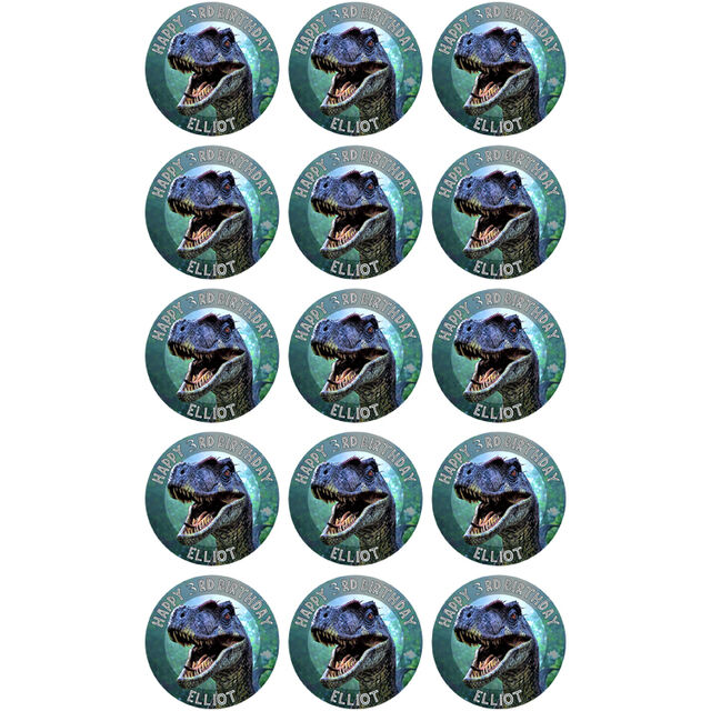 Velociraptor (Cupcake Toppers)