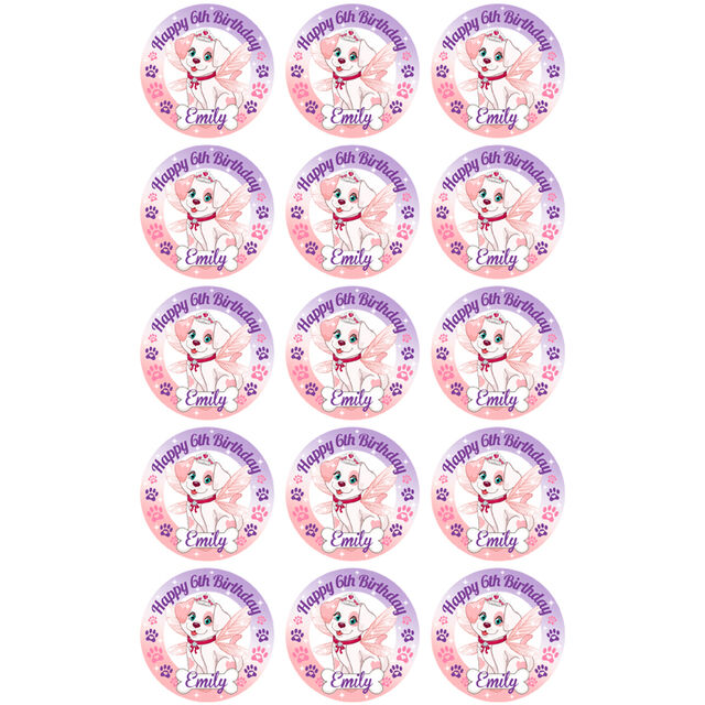 Puppy Dog (Cupcake Toppers)