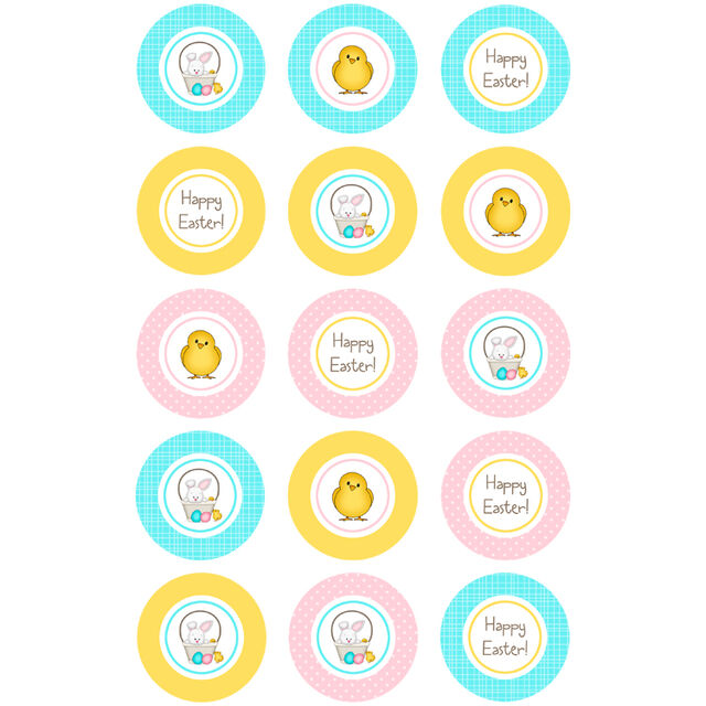 Easter (Cupcake Toppers)