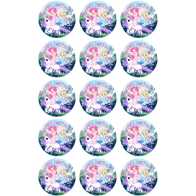 Fairies (Cupcake Toppers)