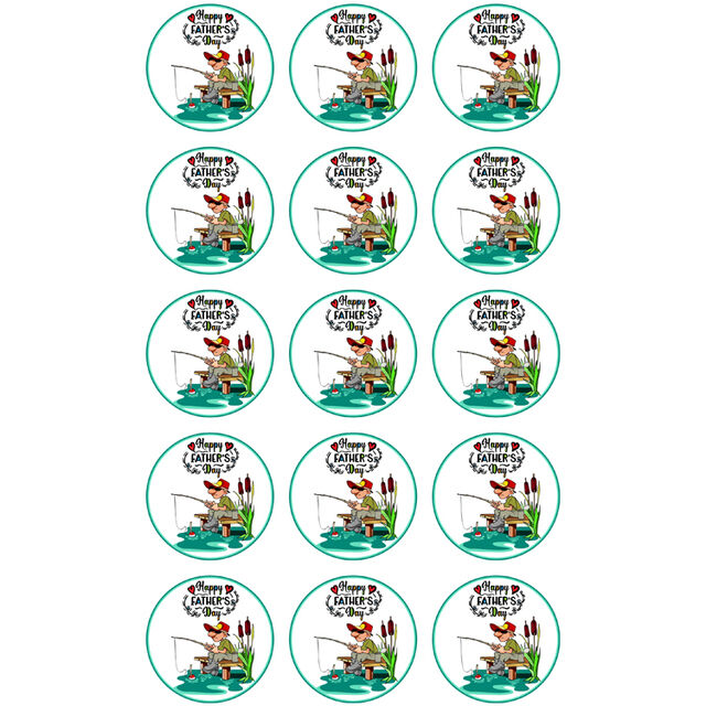 Father's Day (Cupcake Toppers)