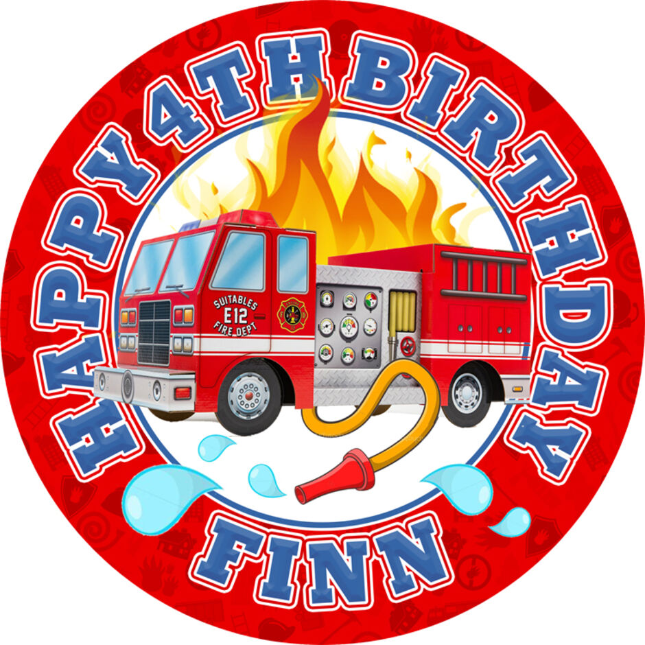Fireman-Personalsied-Round-Edible-Cake-Topper