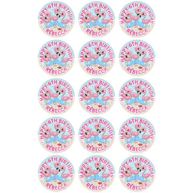 Flamingo (Cupcake Toppers)