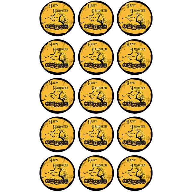 Halloween (Cupcake Toppers)