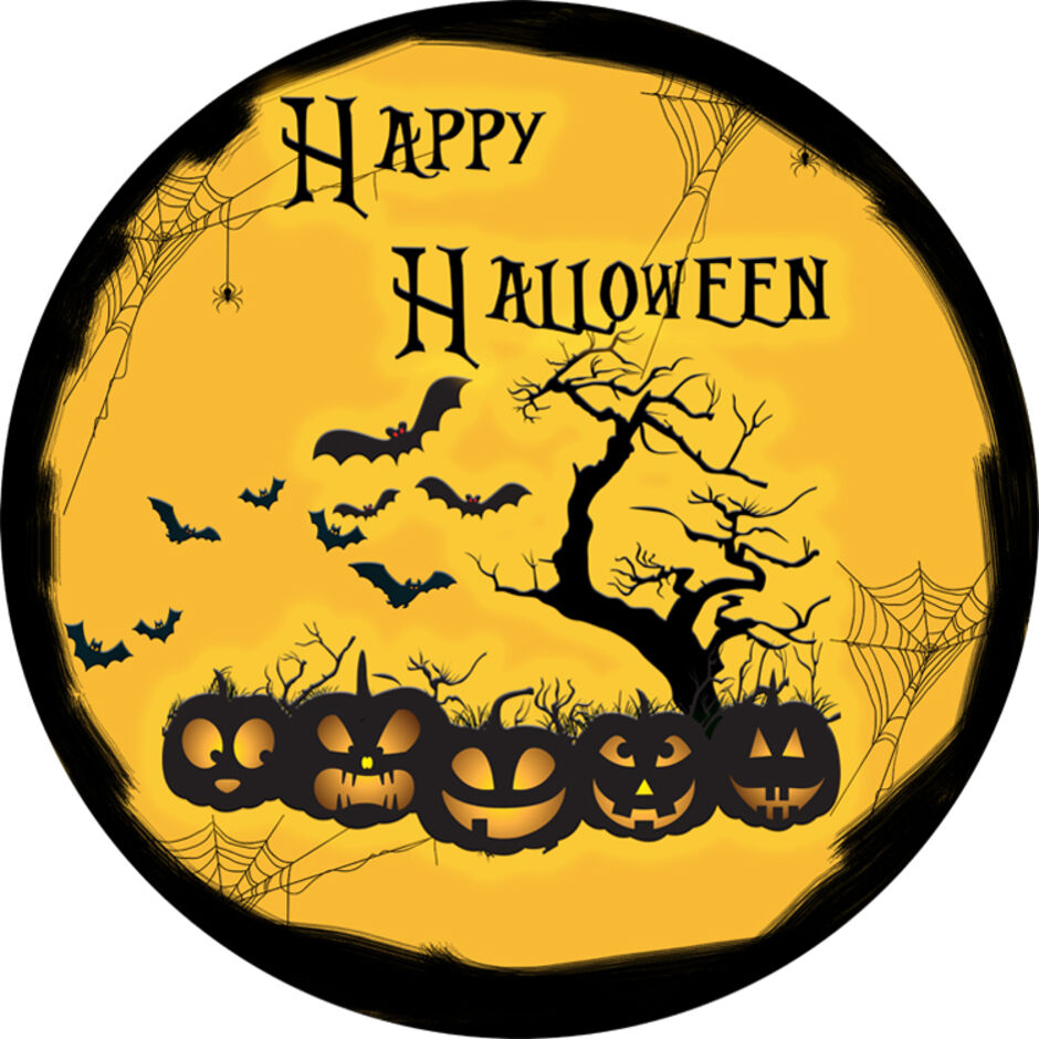 Halloween-Round-Edible-Cake-Topper