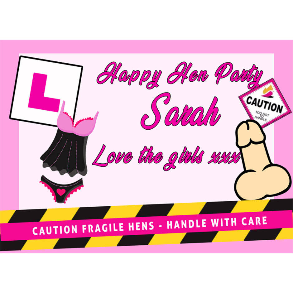 Hen-Party-Pensonalised-Rectangle-Edible-Cake-Topper