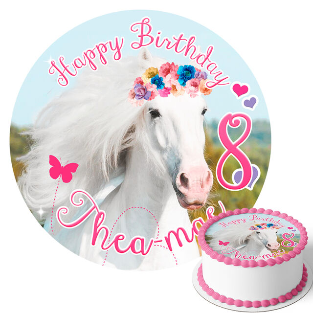 Horse (Round Cake Topper)
