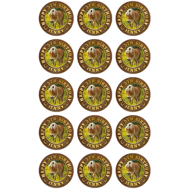 Horse (Cupcake Toppers)