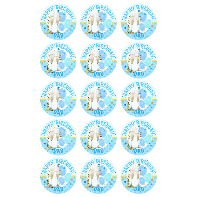 Champagne (Cupcake Toppers)