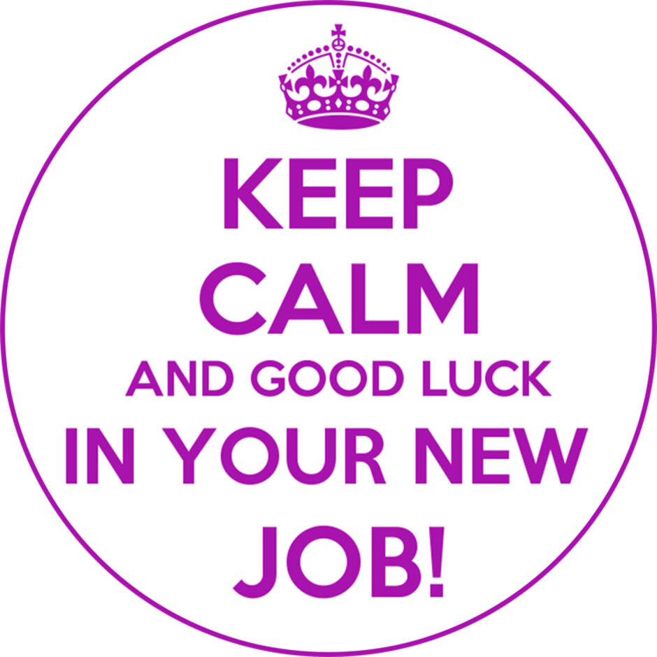 Good-Luck-in-your-New-Job-Personalised-Round-Edible-Cake-Topper