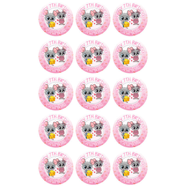 Mouse (Cupcake Toppers)