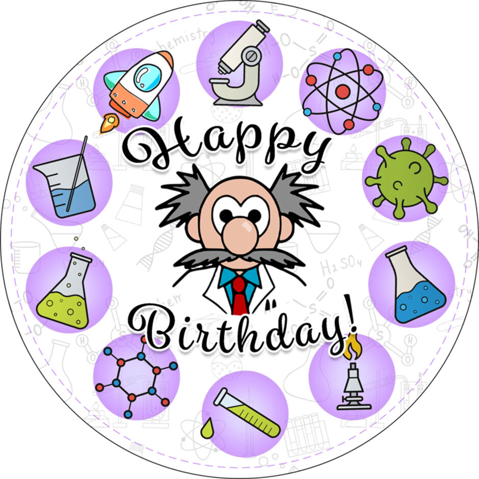 Science-Personalised-Round-Edible-Cake-Toppers