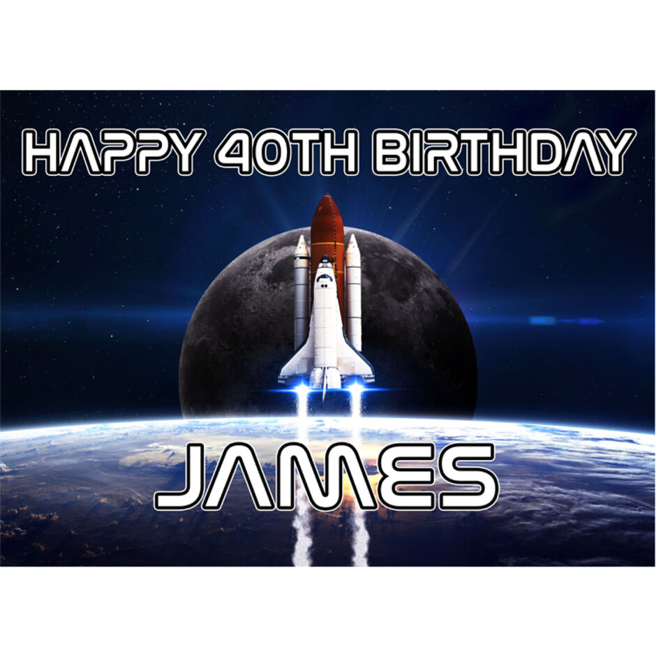 Space-Shuttle-Personalised-Rectangle-Edible-Cake-Topper