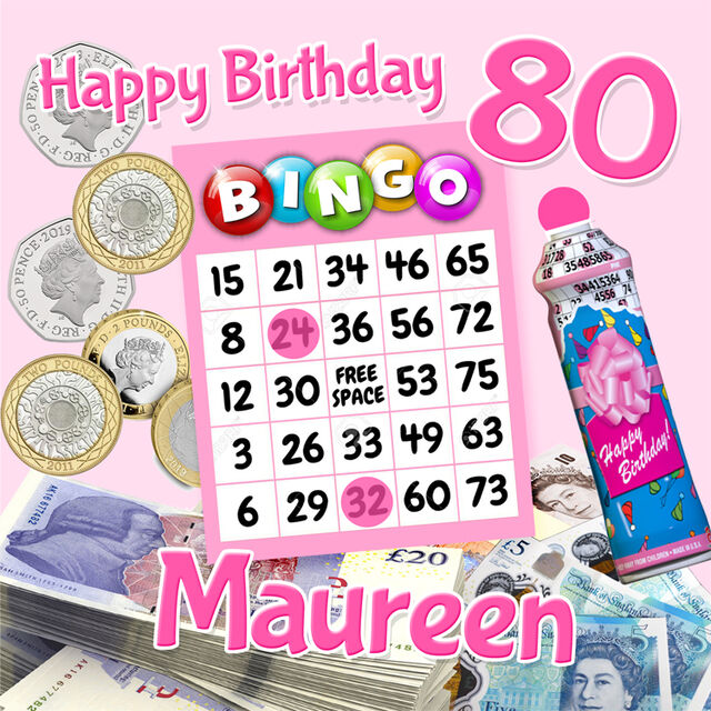 Bingo (Square Cake Topper)