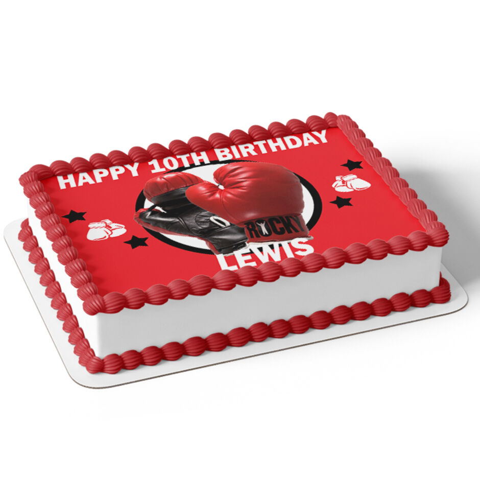 Boxing-Personalised-Rectangle-Edible-Cake-Toppe-ar