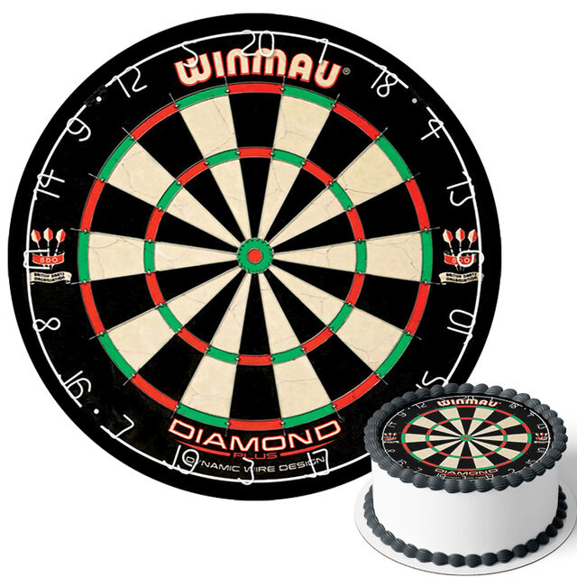 Darts (Round Cake Topper)