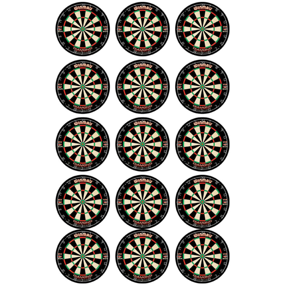 Darts-Personalised-Round-Edible-Cup-Cake-Toppers-b