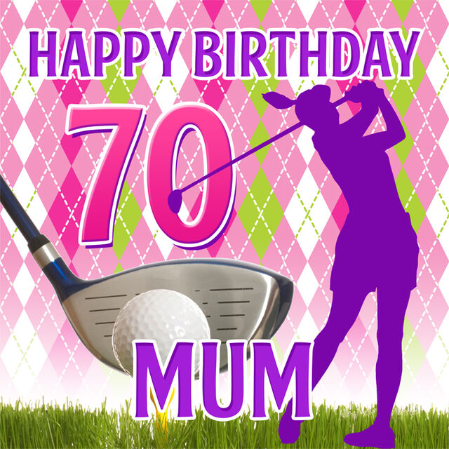 Golf (Square Cake Topper)