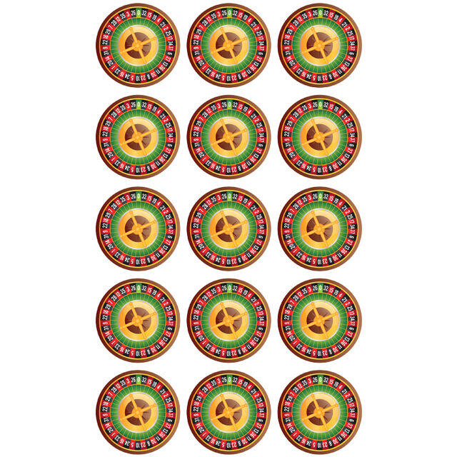Russian Roulette (Cupcake Toppers)