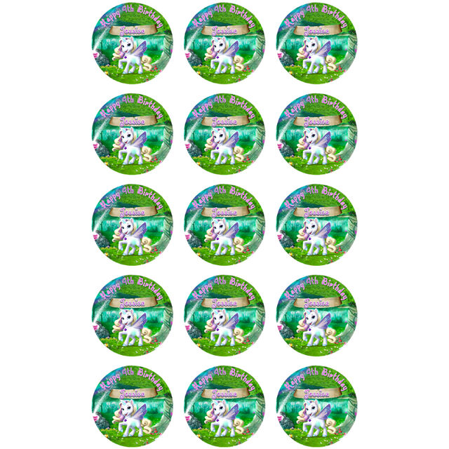 Unicorn (Cupcake Toppers)