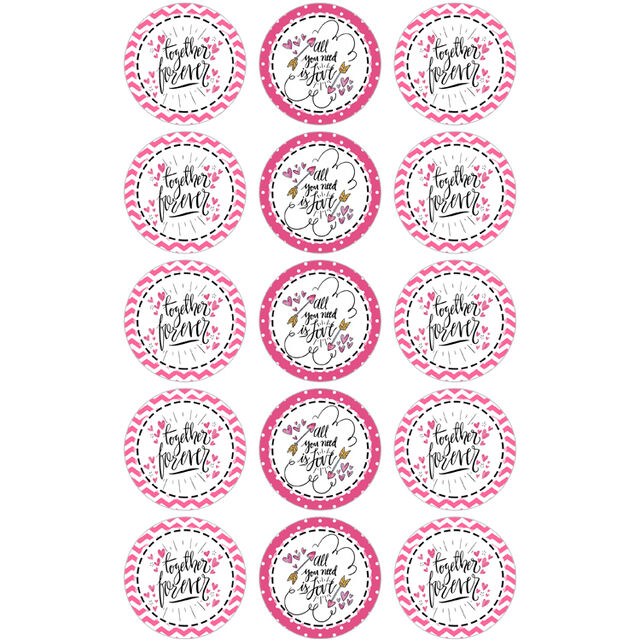 Valentines Day (Cupcake Toppers)