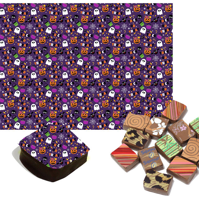 Halloween Chocolate Transfers