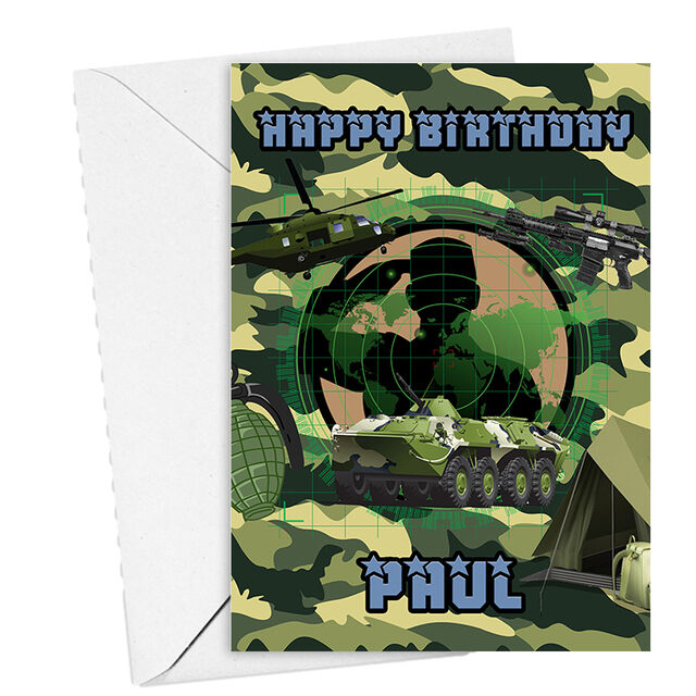 Army Brithday Card