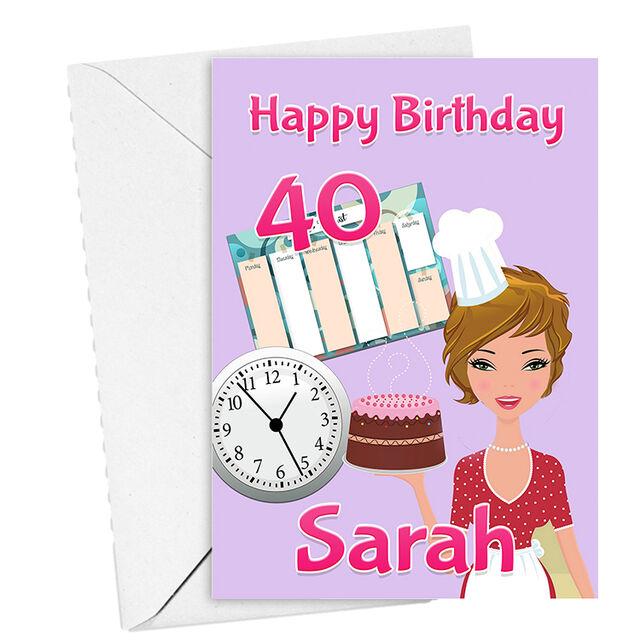 Baker Brithday Card