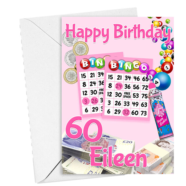 Bingo Brithday Card