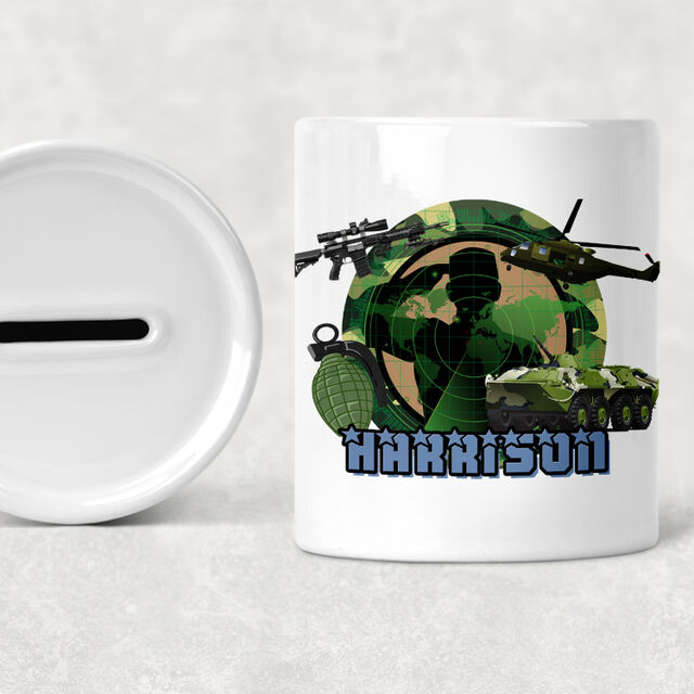 Army Themed Money Box