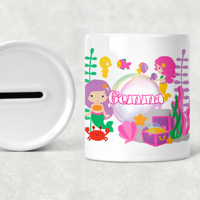 Mermaid Themed Money Box