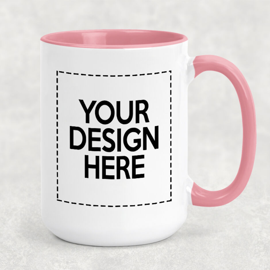 Your-Design-Personalised-Pink-11oz-Mug