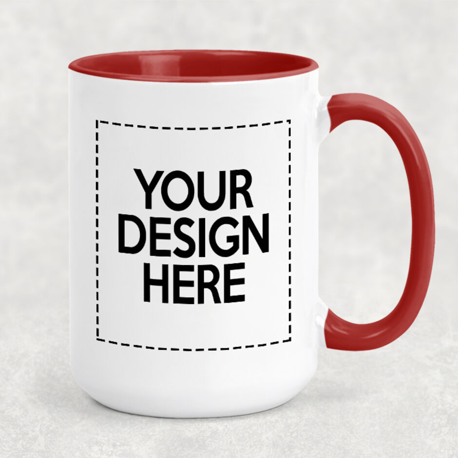 Your-Design-Personalised-Red-11oz-Mug