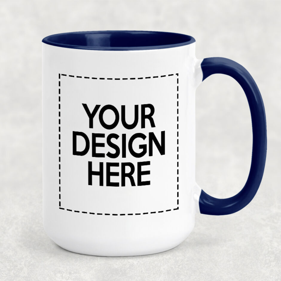Your-Design-Personalised-Royal-Blue-11oz-Mug