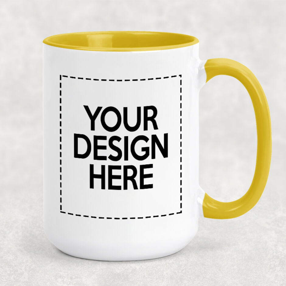 Your-Design-Personalised-Yellow-11oz-Mug