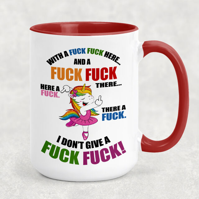Unicorn Mug “I Don’t Give a Fuck"