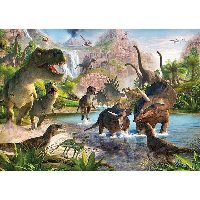 Kids Dinosaur Poster Printing – A0 A1 A2 A3 A4 A5 (Satin Finish)