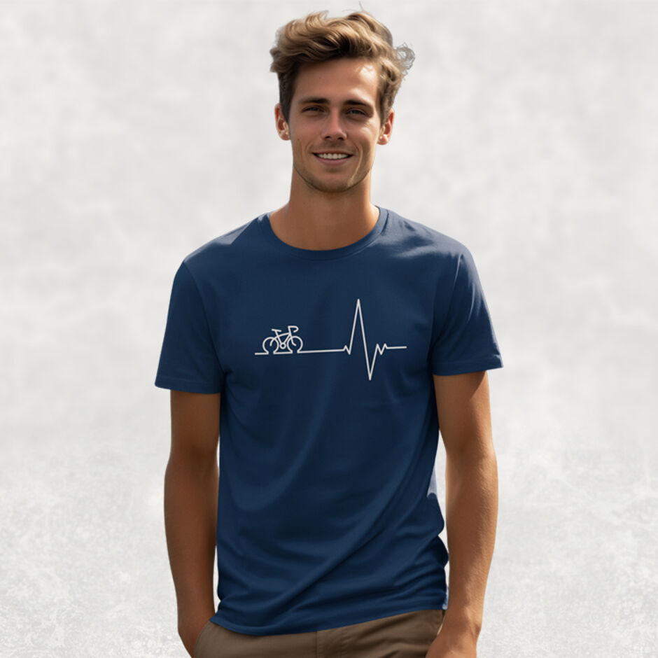 Cycling-Bicycling-Cardio-Short-Sleeve-Navy-T-Shirt