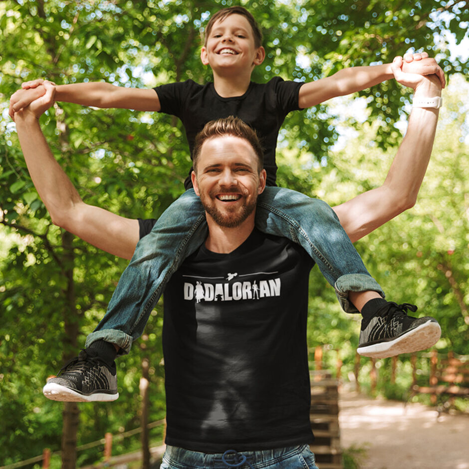 Dadalorian-Male-Short-Sleeve-Black-T-Shirt